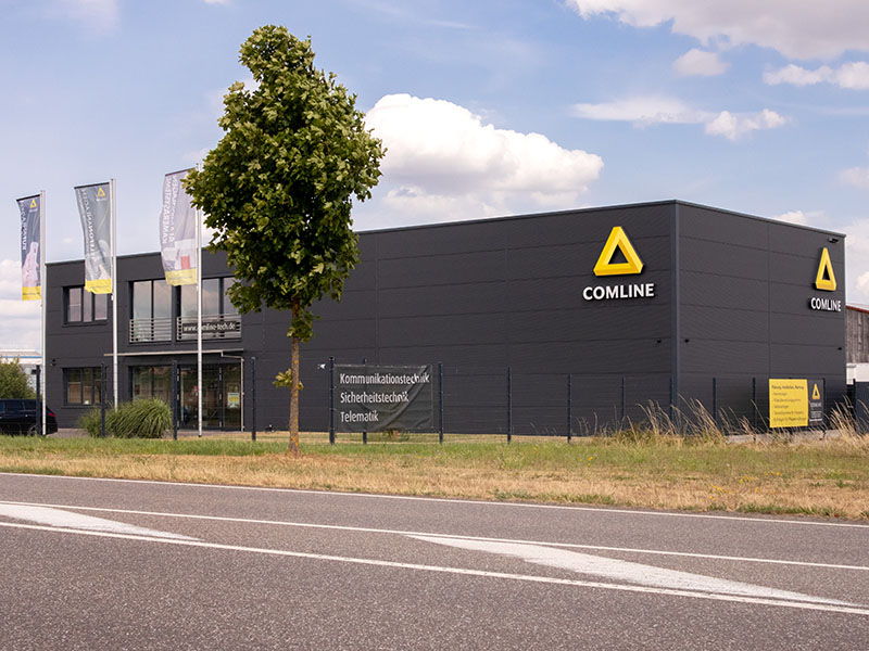 Firmensitz der COMLINE Systemtechnik GmbH im Mandelbachtal.