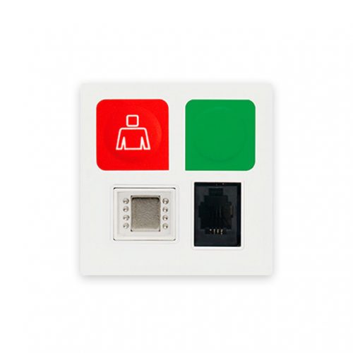 hospicall Ruf-/Abstelltaster mit SafePlug und DIA-Buchse, HP70586