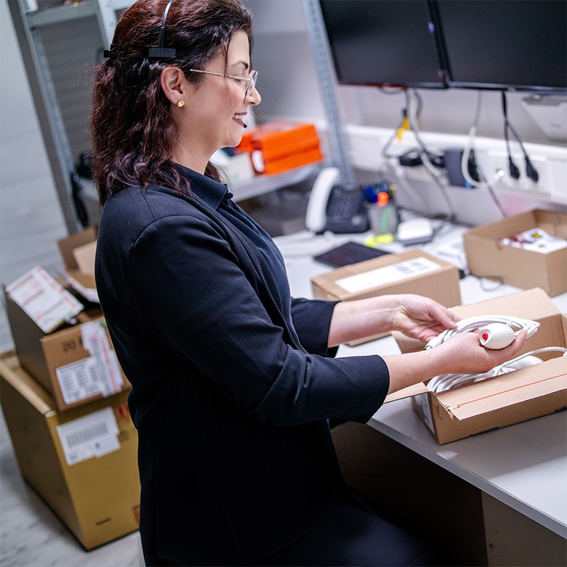 Smarte Ersatzteillogistik über unseren Online-Shop.