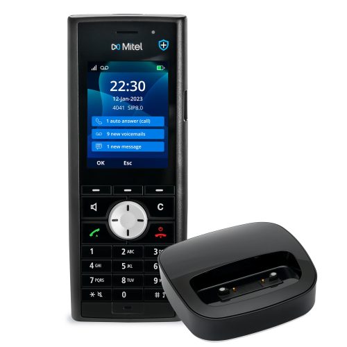 Mitel 722dt DECT Mobiltelefon, Set mit Ladeschale
